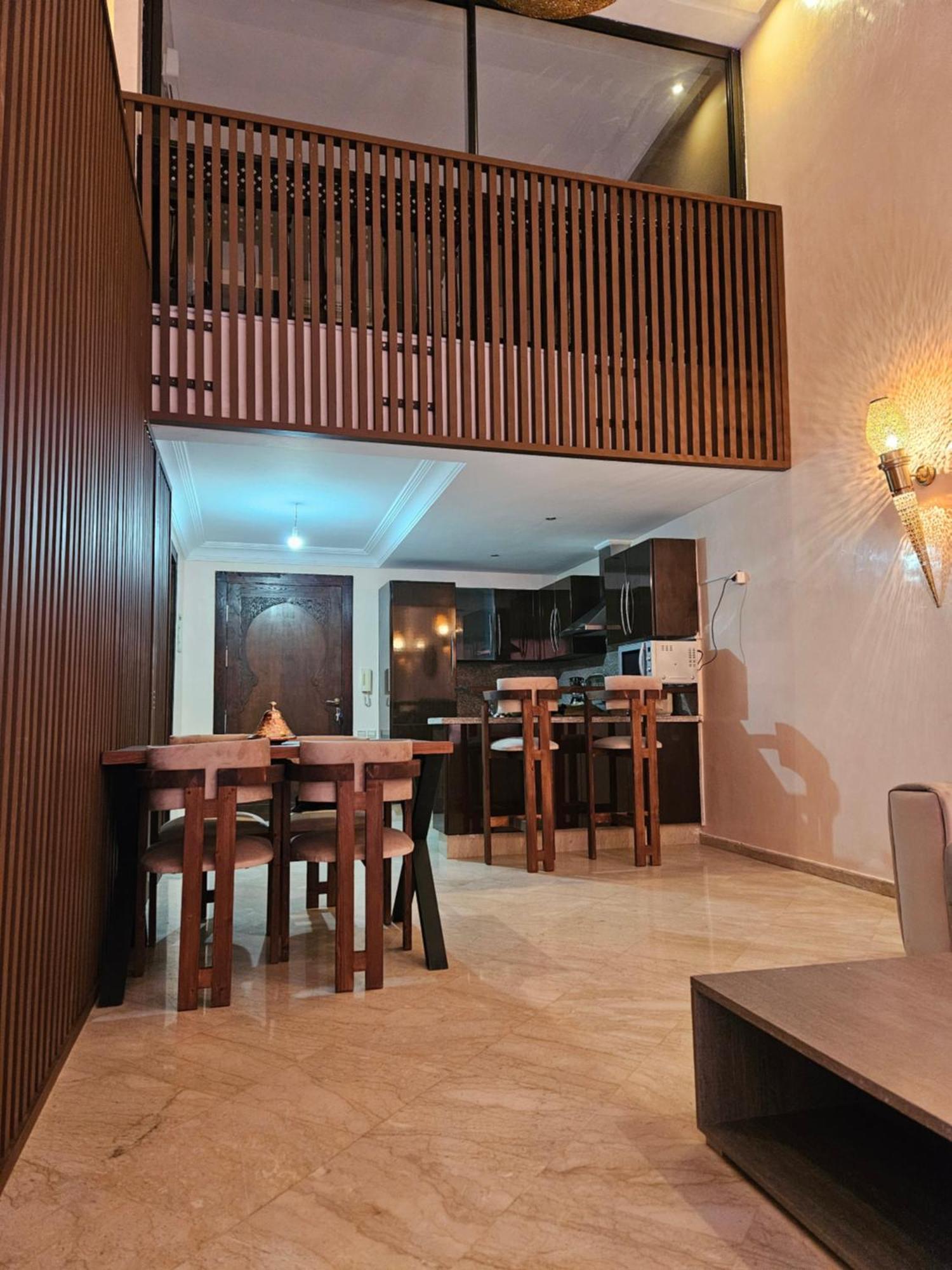 Charmant Duplex Au Coeur De Gueliz, Quartier Haut De Gamme De Marrakech Marrakesh Eksteriør billede