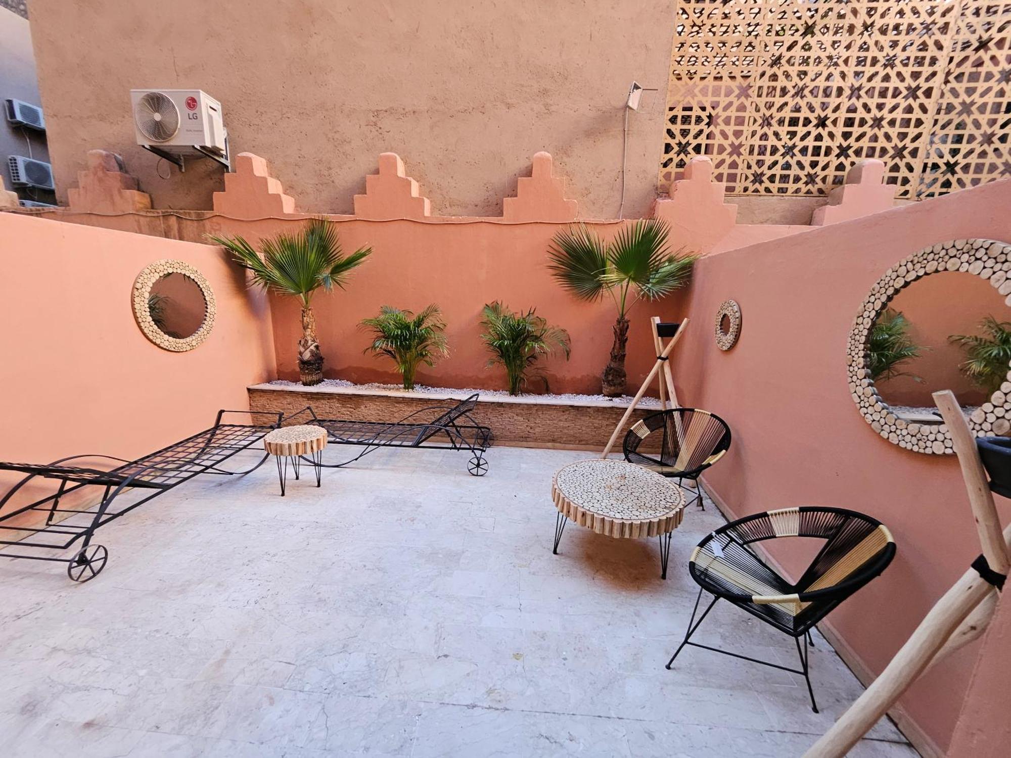 Charmant Duplex Au Coeur De Gueliz, Quartier Haut De Gamme De Marrakech Marrakesh Eksteriør billede