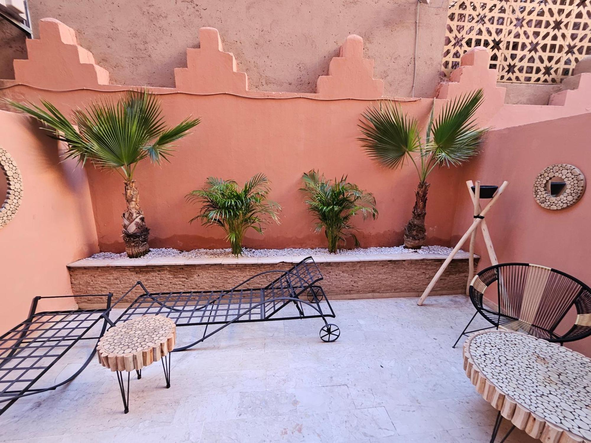 Charmant Duplex Au Coeur De Gueliz, Quartier Haut De Gamme De Marrakech Marrakesh Eksteriør billede